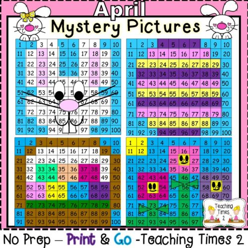 Hundreds Charts Mystery Pictures - Teaching Times 2