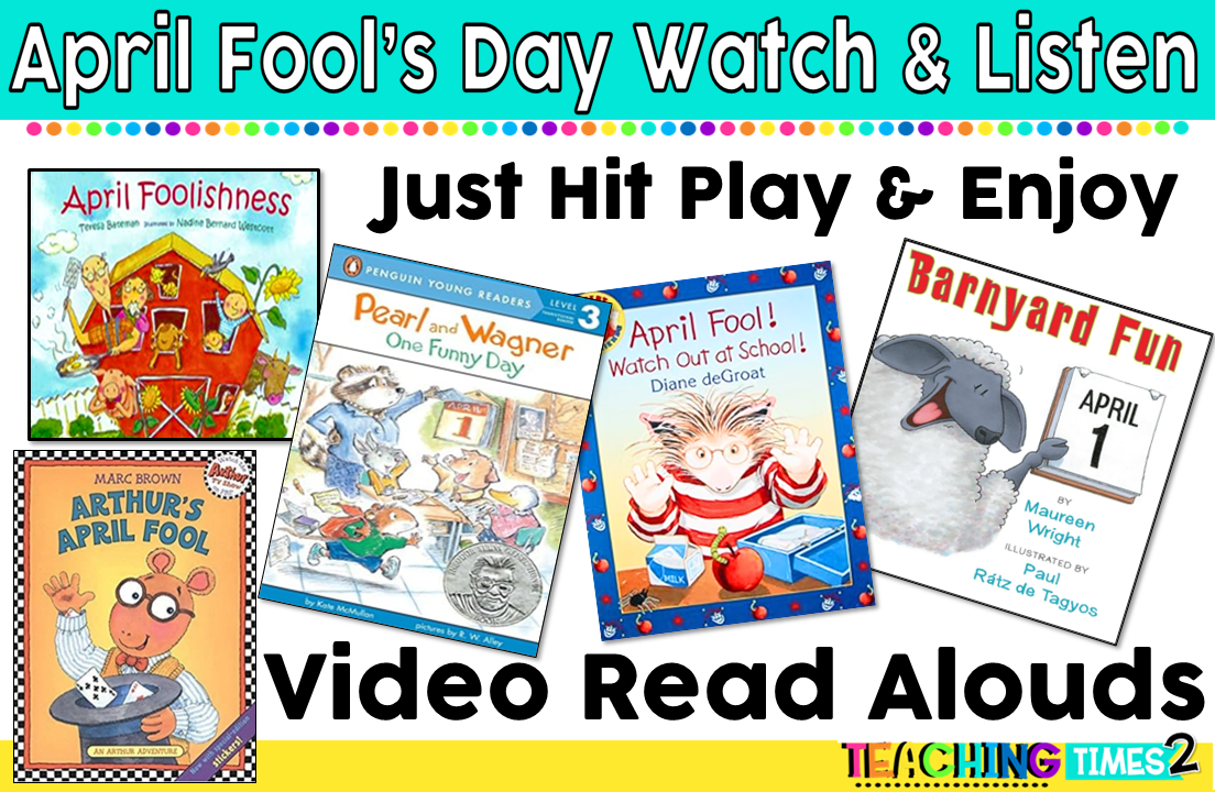 #ClassroomLaughs: Unleash Laughter and Learning with These April Fool's Day Books Read-Alouds