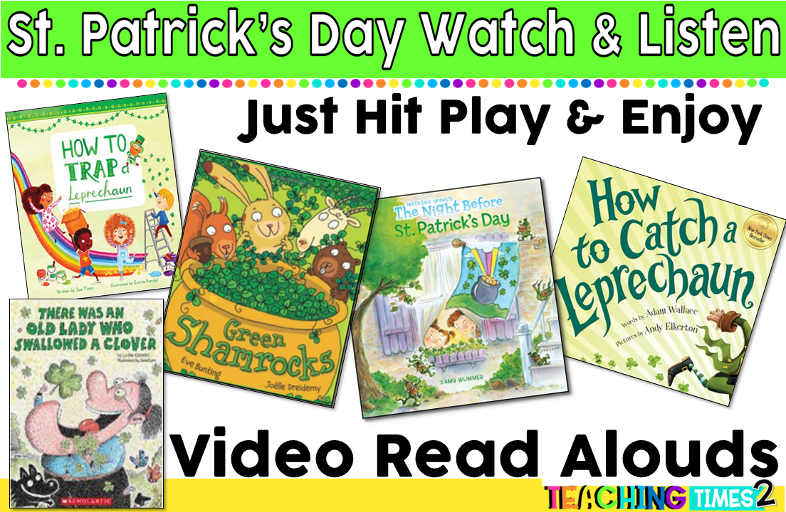 St. Patrick's Day Videos - Watch and Listen Video Read Alouds